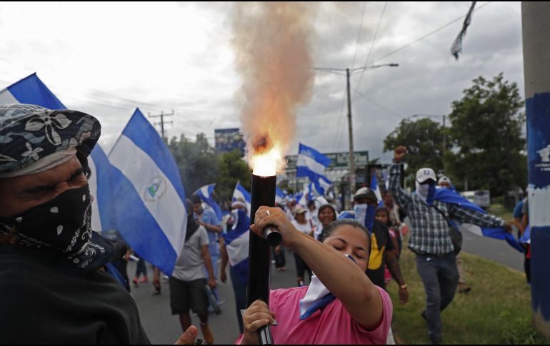 En la resolución del 18 de julio, el Consejo aprobó con 21 votos a favor de sus 34 miembros una condena por la represión a la población civil en Nicaragua y exigió al gobierno cesar la violencia. EFE / J. Torres