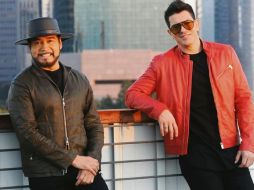 Talento. Óscar de la Rosa en compañía de Yahir. ESPECIAL