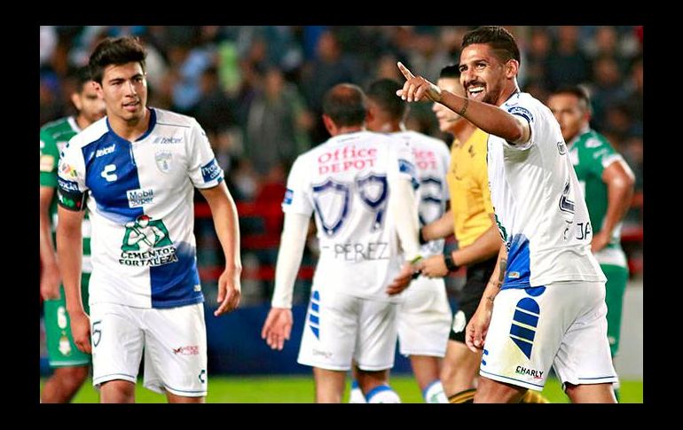 Pachuca ya suma seis puntos en el certamen copero y se mantiene líder de su sector. TWITTER/@sblanquiazules_