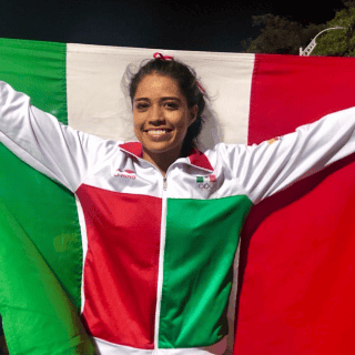 Ximena Esquivel gana medalla de plata en salto de altura