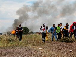 El jueves se dio de alta 11 de los 13 lesionados en el incidente, por lo que este viernes el Seguro Social en Durango culmina la labor de colaboración ante la contingencia aérea. AP / ARCHIVO