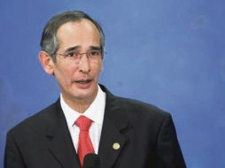 Álvaro Colom, ex mandatario guatemalteco. AP
