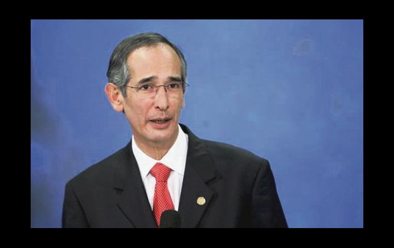Álvaro Colom, ex mandatario guatemalteco. AP