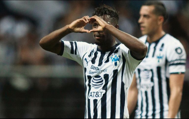 Con su gol, Avilés Hurtado mantuvo el paso perfecto de Rayados. AFP/J. Aguilar