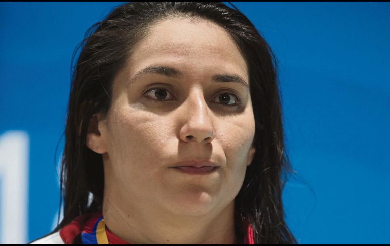 Orgullosa. Liliana Ibáñez ganó medalla en cada prueba que disputó en los Juegos Centroamericanos de Barranquilla. MEXSPORT