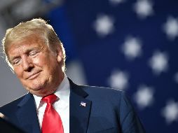 Trump dice que los medios causan gran división y desconfianza. AFP / ARCHIVO