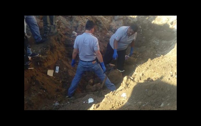 Continúan las labores de búsqueda y exhumación de los cuerpos. ESPECIAL