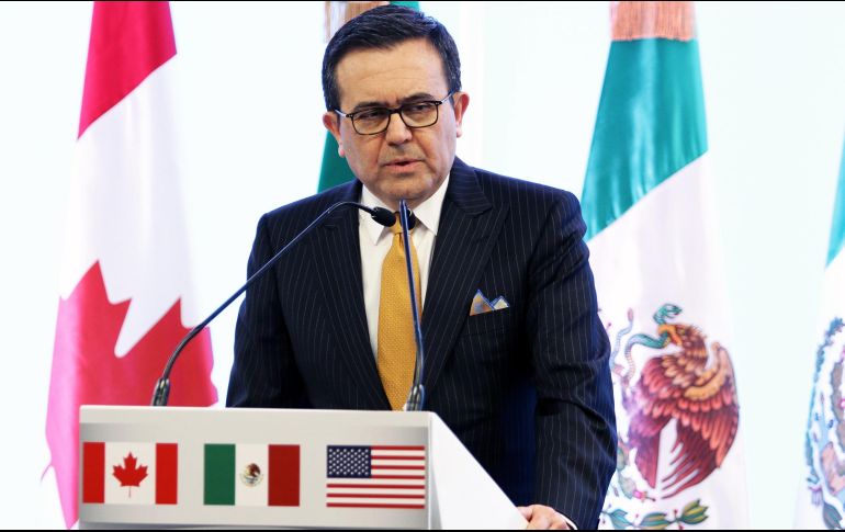 El secretario aclaró que México tiene una propuesta sobre reglas de origen del sector automotriz. NTX /ARCHIVO