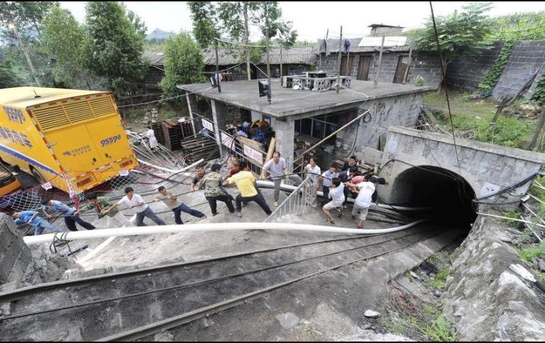 En 2017 sólo en las minas hulleras chinas hubo 219 accidentes con 375 fallecidos. EL INFORMADOR / ARCHIVO