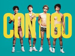 Fly the Band. Con la imagen promocional de su primer sencillo, “Contigo”. ESPECIAL