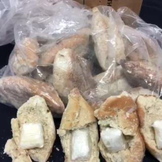 Interceptan cocaína oculta en bolillos en Aeropuerto de Guadalajara