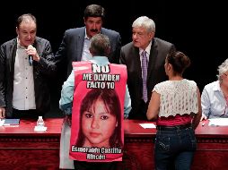 Padres de desaparecidos pidieron ser parte del proceso de paz. SUN/I. Stephens