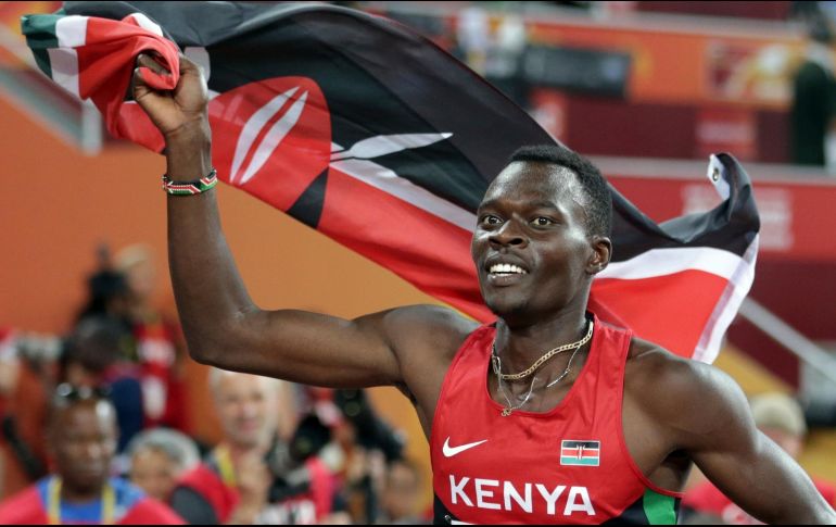 Bett se convirtió en el primer keniano que ganaba un título internacional en distancias inferiores a los 800 metros. AP/L. Jin-man