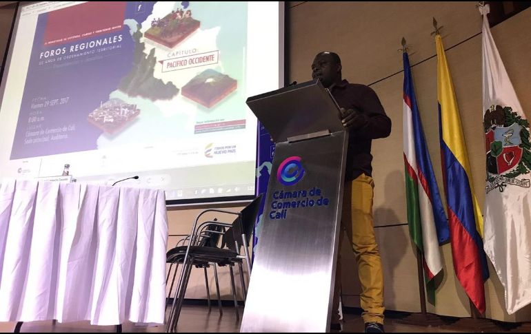 Luis Ángel Largacha es alcalde de la localidad de Sipí y su hija de 19 años no aparece desde el sábado pasado. TWITTER / @IEU_UN