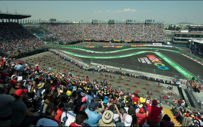 El Gran Premio de México de este año será el 28 de octubre en el Autódromo Hermanos Rodríguez, cuarta ocasión desde su regreso a territorio nacional en 2015. MEXSPORT / ARCHIVO