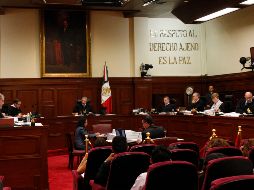 Durante la sesión de la Segunda Sala de la Corte, los ministros negaron el amparo a diversos senadores del PRD, PT, Morena y uno independiente. SUN / ARCHIVO