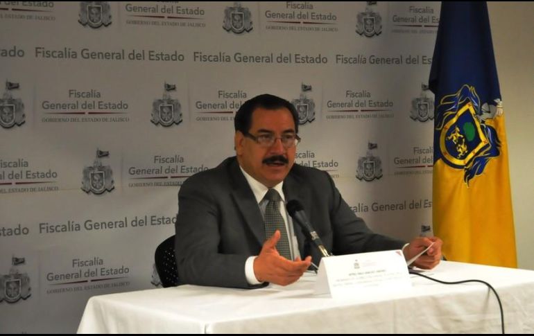 Raúl Sánchez Jiménez, Fiscal General, informó que se indaga una conexión entre los dos hechos dada la cercanía geográfica de ambos. EL INFORMADOR / ARCHIVO