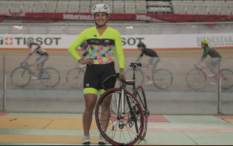 Salazar se prepara para participar en el próximo Campeonato Panamericano de ciclismo de pista que se realizará a finales de agosto. EL INFORMADOR/ARCHIVO