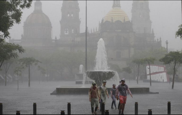 El Servicio Meteorológico Nacional prevé tormentas muy fuertes en zonas de Jalisco. EL INFORMADOR / ARCHIVO