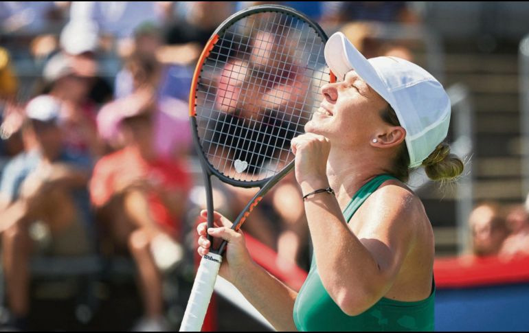 Simona Halep quiere repetir la historia de hace dos años cuando se coronó en Montreal, sin embargo, el último obstáculo es Sloane Stephens, la vigente campeona del US Open. EFE/A. Pichete