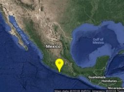 La madrugada de este mismo domingo, se registró otro sismo en la misma entidad, pero en la localidad de Coyuca de Benítez. SMN / TWITTER