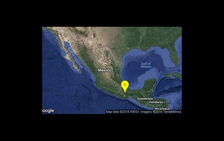 El sismo de 4.3 se registró con una profundidad de 17 kilómetros. TWITTER / @SSNMexico