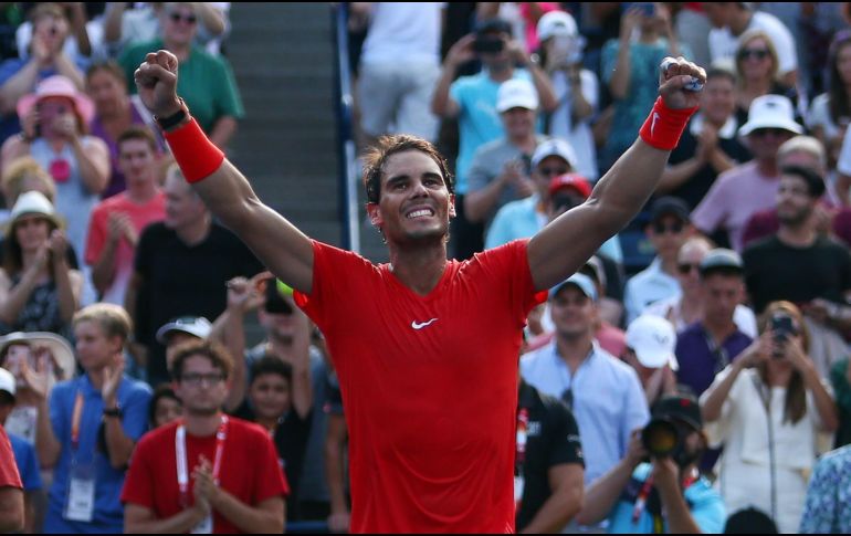 Con este triunfo Nadal llegó a 80 títulos en su brillante carrera. AFP / V. Ridley