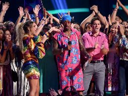 El programa estuvo bajo la conducción de Nick Cannon y la youtuber venezolana, Lele Pons. AFP/K. Winter