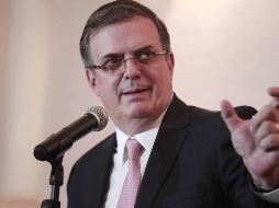 Ebrard dijo que no ha visto a la ex lideresa pero que sigue manteniendo una buena relación con ella. SUN / ARCHIVO