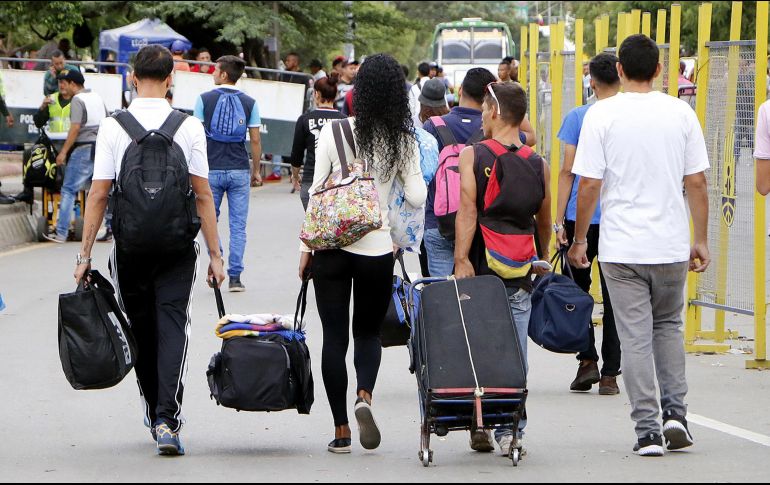 Informan que en la semana pasada arribaron tres mil 200 venezolanos. EFE / ARCHIVO