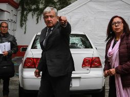 La reunión se realiza 48 antes de que el equipo de López Obrador presente el dictamen técnico sobre el Nuevo Aeropuerto Internacional de México. NTX / J. Espinosa