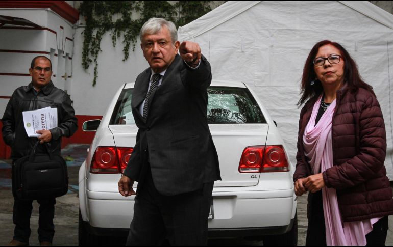 La reunión se realiza 48 antes de que el equipo de López Obrador presente el dictamen técnico sobre el Nuevo Aeropuerto Internacional de México. NTX / J. Espinosa