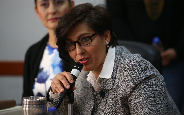 La diputada Mónica Almeida López negó que sea inviable aprobar algunas reformas en el tiempo que le resta a la actual legislatura. EL INFORMADOR / ARCHIVO