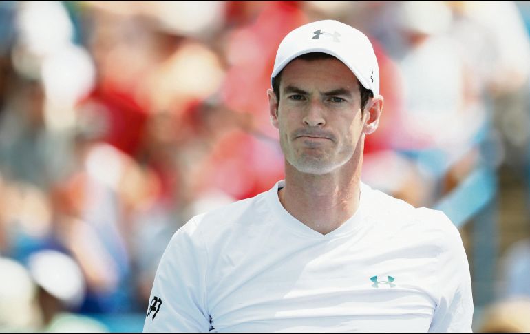 Sorpresa. El británico Andy Murray cayó en la primera ronda ante el francés Lucas Pouille. AFP