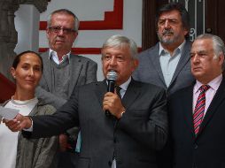 López Obrador clacula que para la construcción del nuevo aeropuerto aún resta un gasto de más de 200 mil millones de dólares. NOTIMEX/F. Estrada