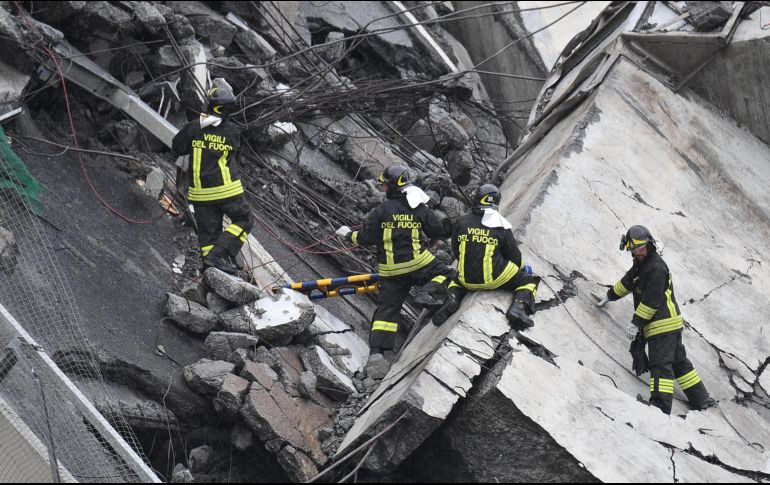 El ministro de Transportes de Italia, Danilo Toninelli, reconoce que las consecuencias del suceso 