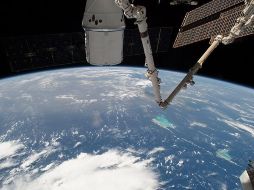 El primer vuelo tripulado de la Crew Dragon se realizará luego de uno de prueba en noviembre sin tripulación. TWITTER / @Space_Station