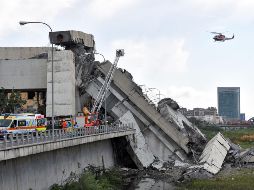Fotogalería: Puente se derrumba en Italia
