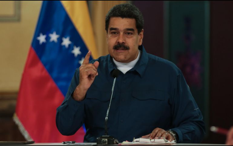 En ese acto con el alto mando militar, Maduro preguntó a Trump si protegerá a los 
