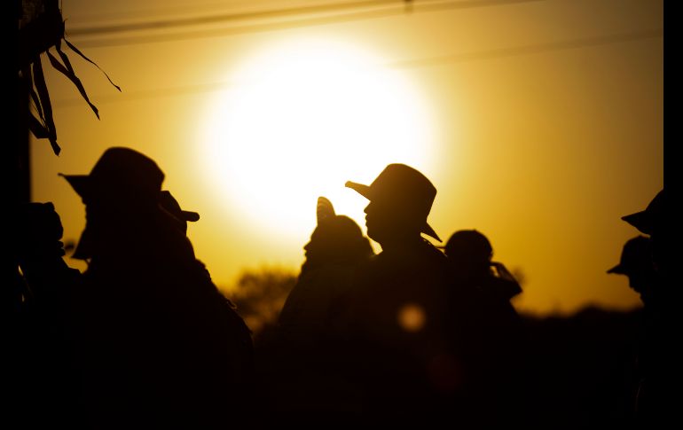 Activistas del Movimiento Sin Tierra marchan en apoyo a la candidatura presidencial del ex mandatario Luiz Inácio Lula da Silva para las elecciones de octubre próximo en Brasilia, Brasil. EFE/J. Alves