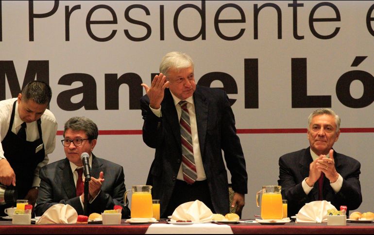 López Obrador reconoce que en este esfuerzo de austeridad se esté llevando a la práctica la recomendación de Benito Juárez. NTX / J. Lira