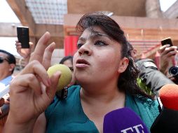 Salgado menciona que primero deberá consultarlo con el coordinador y el propio Andrés Manuel López Obrador. SUN / ARCHIVO