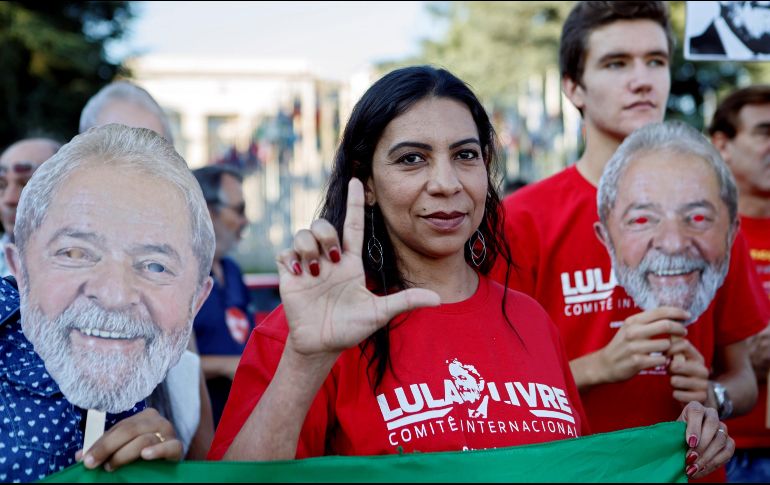 El ex presidente brasileño aún es líder en encuestas en cuanto al voto. EFE / S. Nolfi