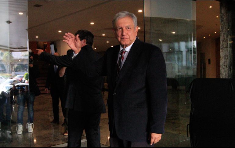 López Obrador afirmó que adelanta el trabajo para que el próximo 1 de diciembre, cuando rendirá protesta, tenga ya proyectos terminados. NTX / J. Lira