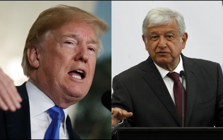 Trump habló con López Obrador días después de que se llevarán a cabo los comicios del 1 de julio. ESPECIAL