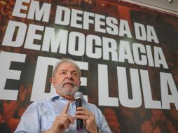 Lula, encarcelado el pasado 7 de abril, lidera las encuestas para las elecciones de octubre. NTX / ARCHIVO