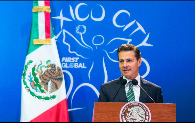 Es necesario, dijo Peña Nieto, que en todo el orden mundial se construyan soluciones para resolver amenazas globales. NTX/ ESPECIAL
