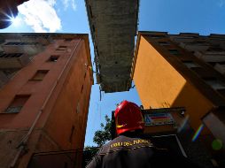 Fotogalería: Inhabitables, casas bajo puente derrumbado en Génova