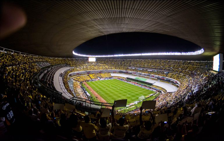 En las últimas cuatro semanas, el Estadio Azteca ha albergado cuatro partidos del torneo Apertura 2018 de la Liga MX, y otros tres por la Copa MX. MEXSPORT/ARCHIVO