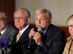 López Obrador llamó al pueblo de México a “que nos ayude a resolver sobre este asunto complicado, difícil que heredamos”. AP / E. Verdugo